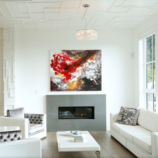 Bracket fireplace surround