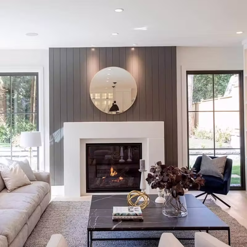 Tori fireplace mantel