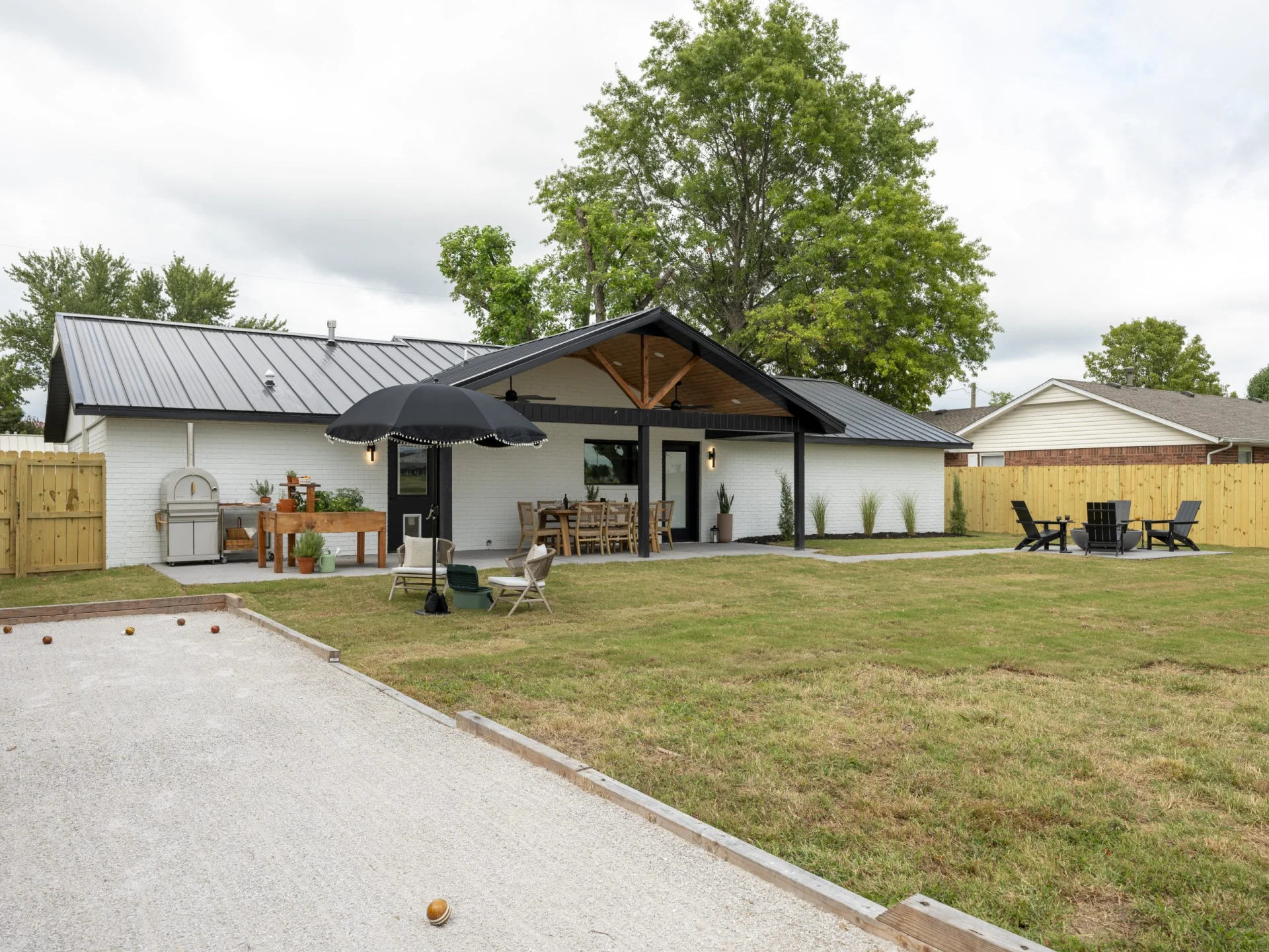 Bentonville Backyard After